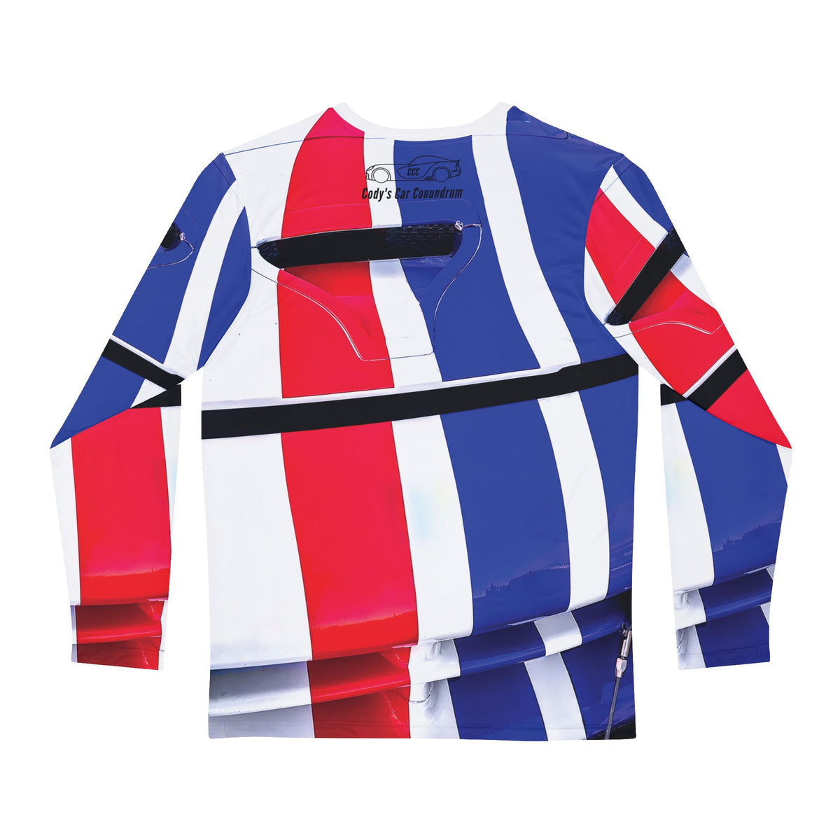 2024 Viper Rendezvous "Red, White, And Blue" All-Over-Print Long Sleeve Shirt (Men)