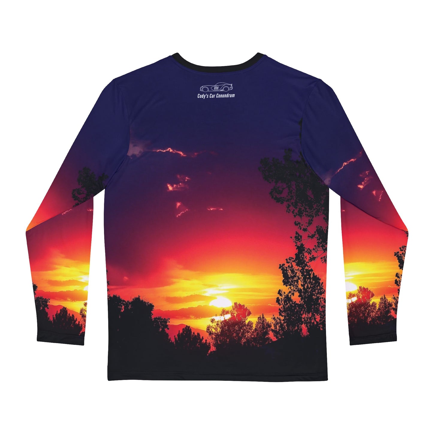 Twilight Radiance Long Sleeve All Over Print Shirt (Men)
