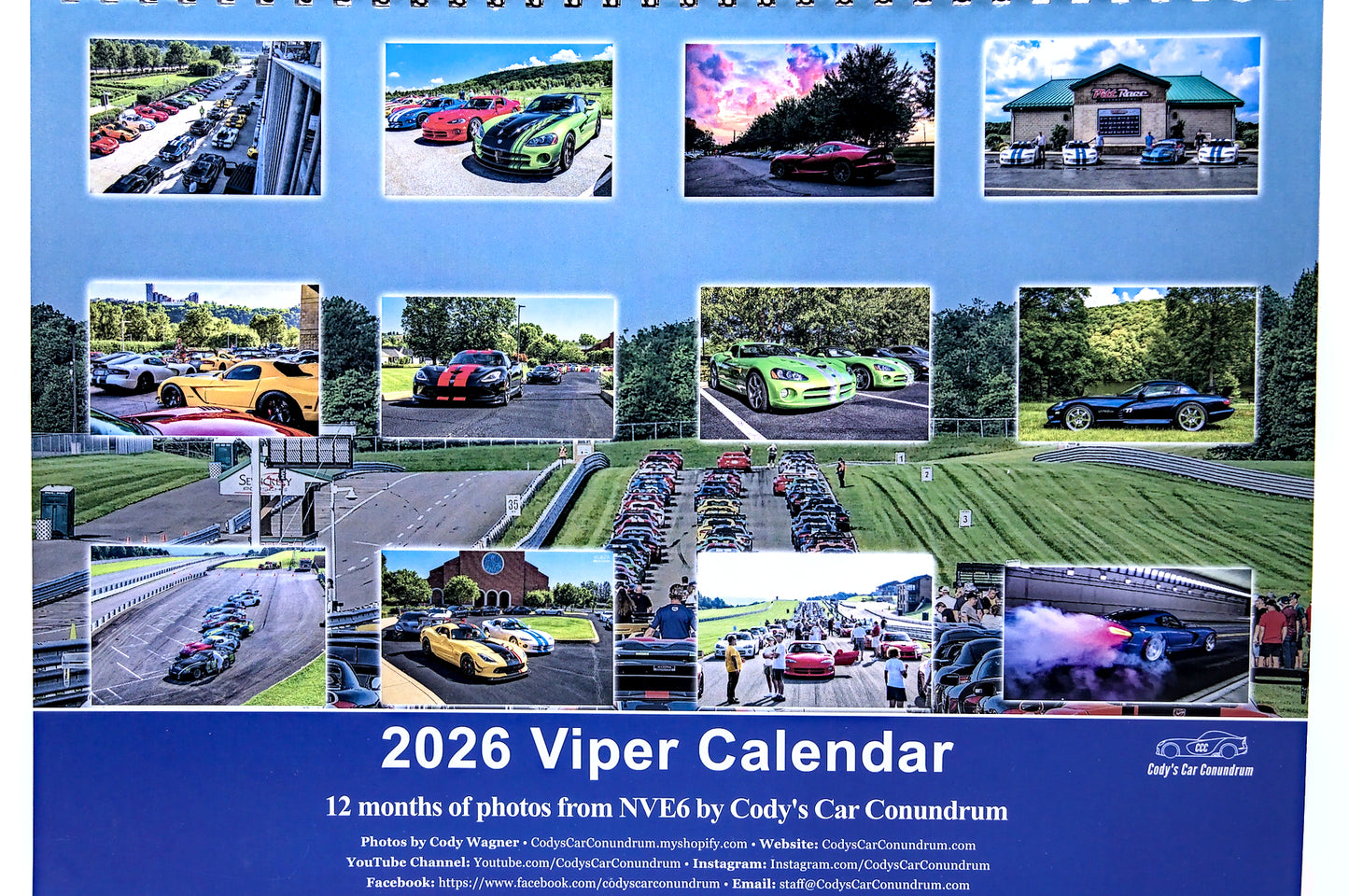 2026 Viper NVE6 Calendar