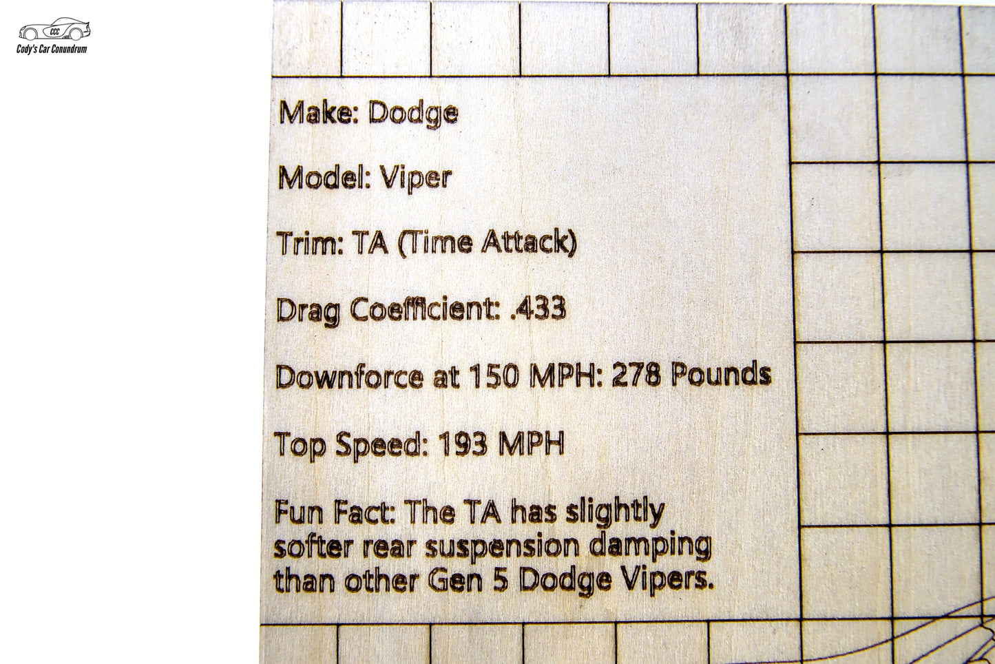 Viper TA Aerodynamic Flow Chart