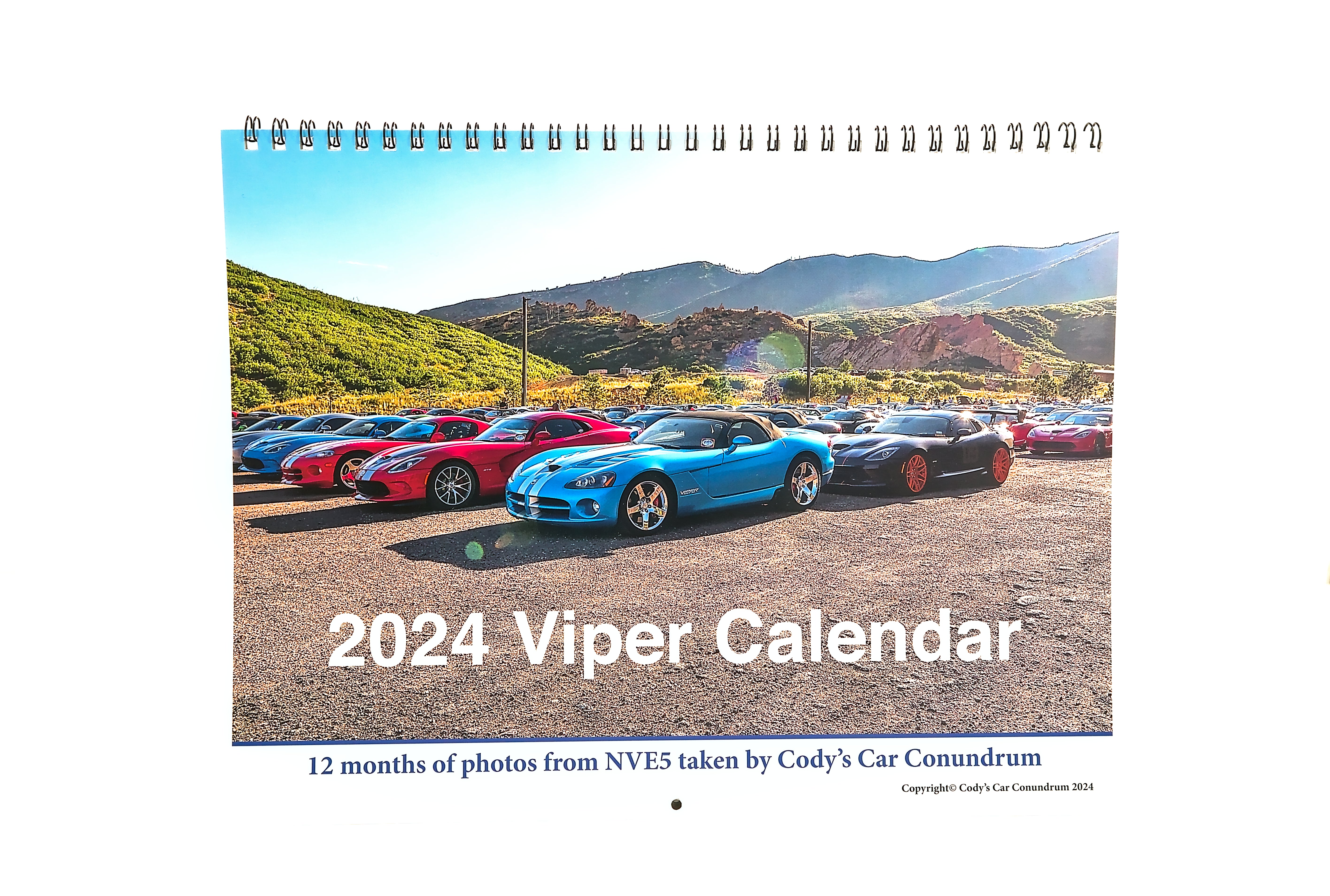 2024 Viper Calendar Cody's Car Conundrum